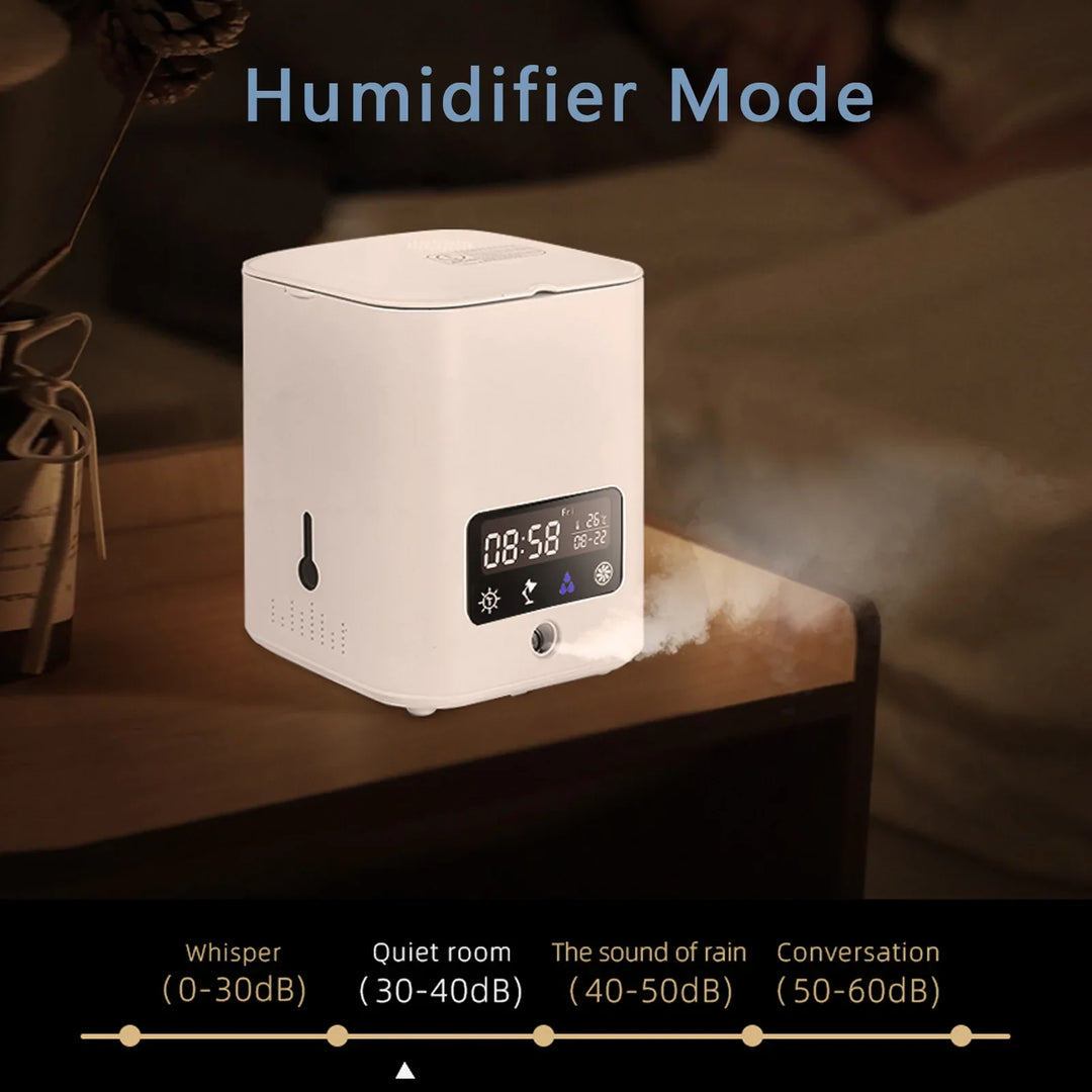 BowLift | Multifunctional smart hydroponic plant pot with calendar, diffuser and desk lamp