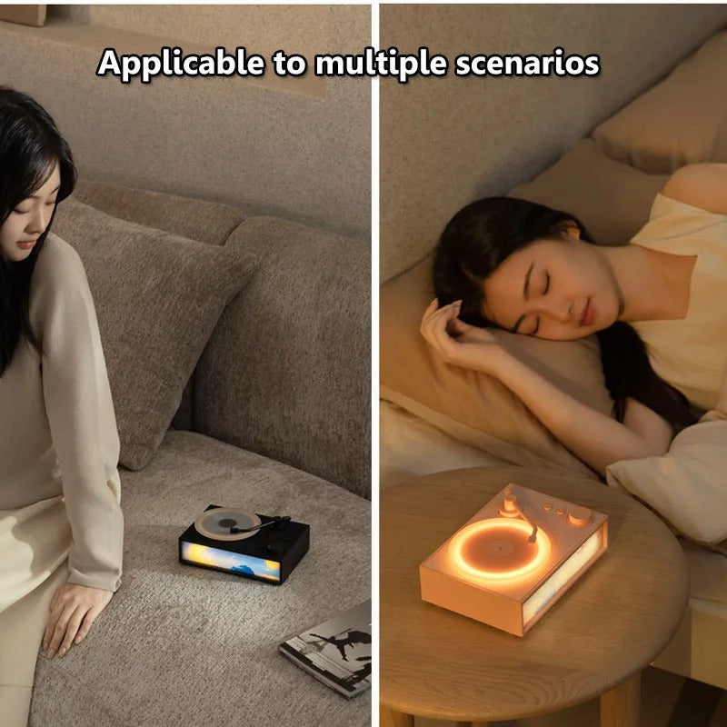 Vintage Design & LED Mood Lighting Wireless Aromatherapy Speaker | Bowlift