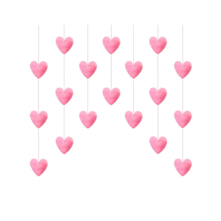 BowLift | Cute Hanging Pink Heart Doorway Decor