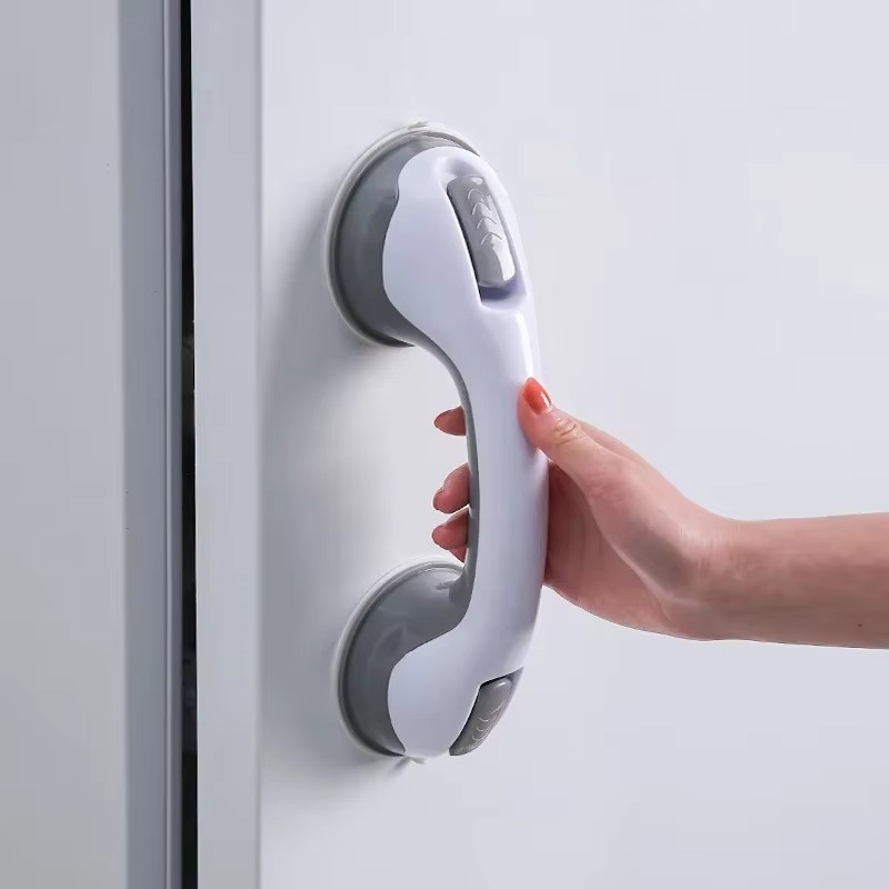 BowLift | Safety Helping Handle with Suction Cups – Anti-Slip Bathroom Grab Bar for Toilet and Bath Support