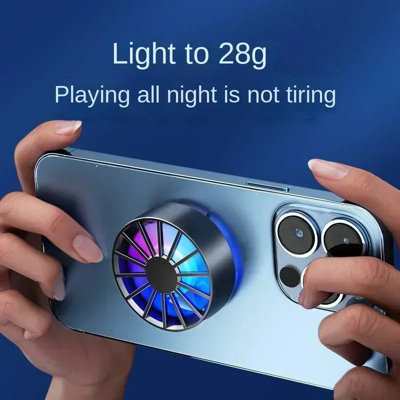 BowLift | Coolivion Phone Cooler | RGB & Magnetic | Ultra Quiet Ventilation | For Mobile