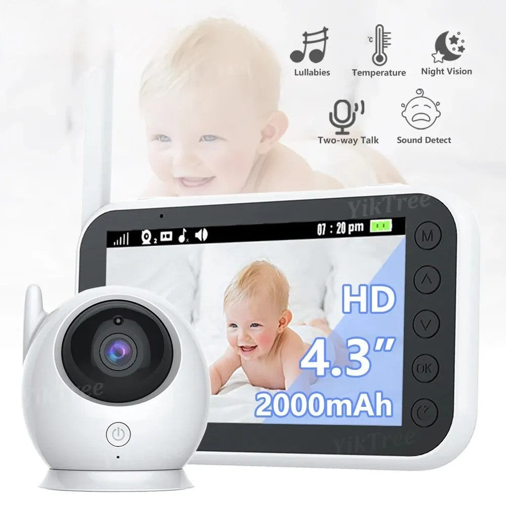 BowLift | Baby Monitor Surveillance Night Vision Music Nanny Camera