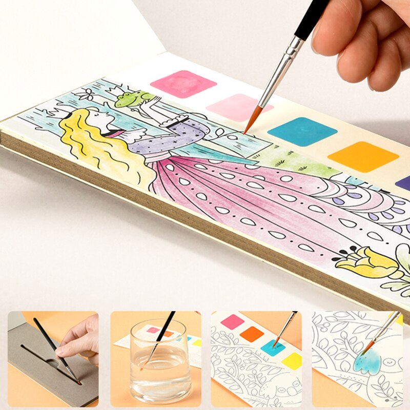 BowLift | Watercolor Kids Book Paint Set