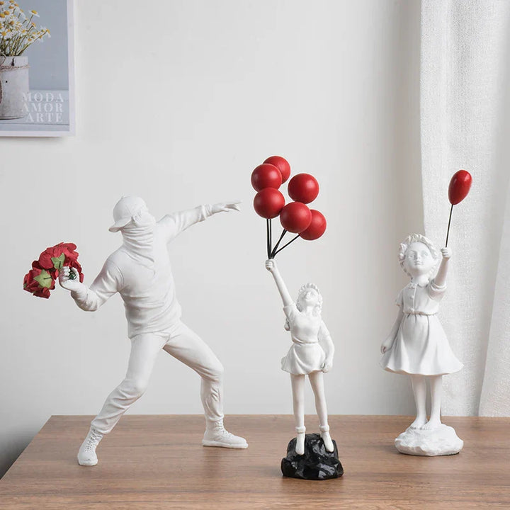 BowLift | Banksy inspired sculpture collection