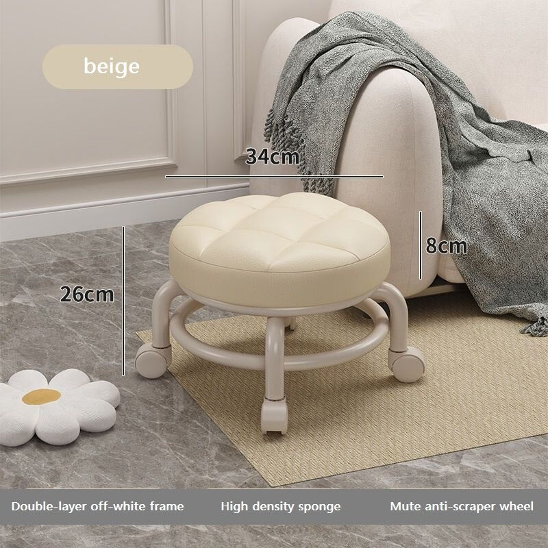 RollEase Mini Rolling Elegant Low Stool | Bowlift