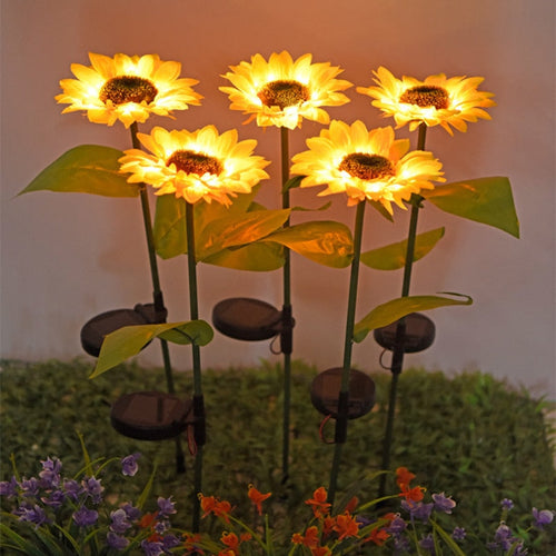 BowLift | Sunflower Waterproof Solar Led Garden Lights
