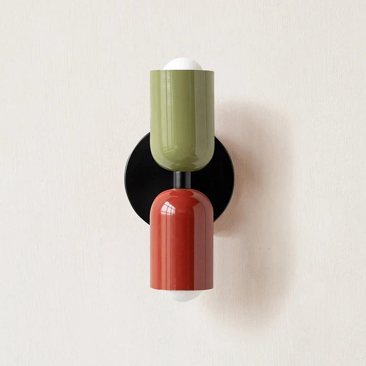 BowLift | Double Head Wall Lamp Black Base