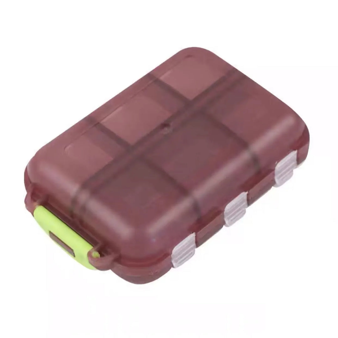 BowLift | MediPocket Travel Pill Case | Moisture-Proof & Compact | 4–12 Compartments | For Vitamins & Medications on the Go