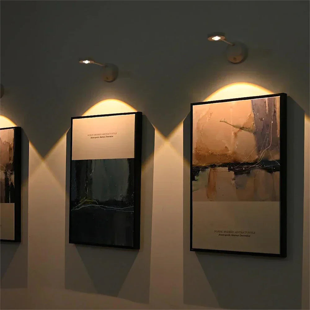 BowLift | Wall Spotlight – SmartGlow – rechargeable LED – motion sensor