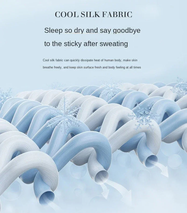 High-Quality Cooling Blanket – Smooth Air-Conditioning Comforter, Lightweight Summer Quilt with Double-Sided Cooling Fabric | Bowlift