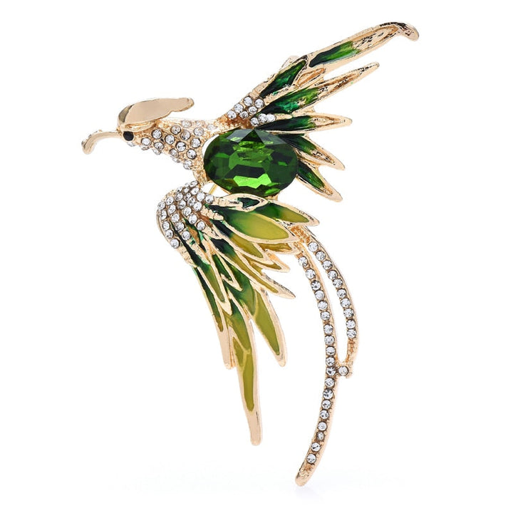 BowLift | Colorful Flying Phoenix Brooches
