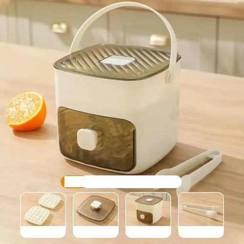 BowLift | Double Layer Ice Cube Maker With Lid