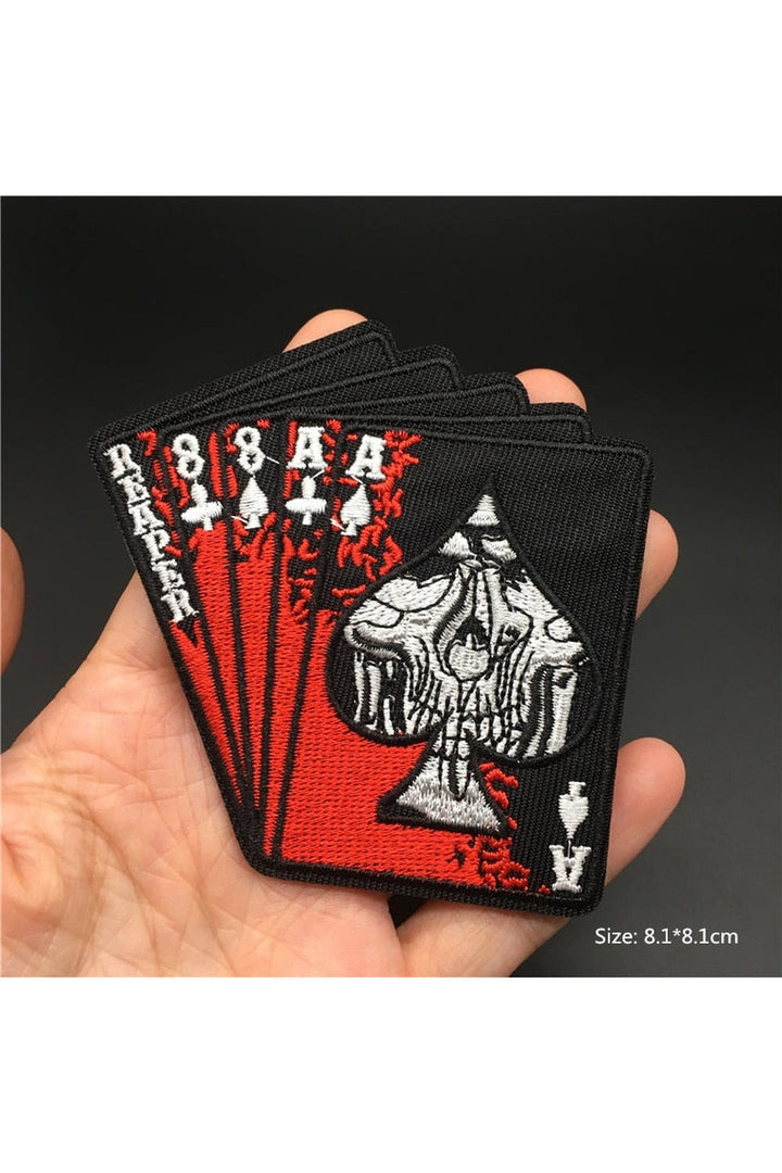 Punk embroidered patch set | Bowlift