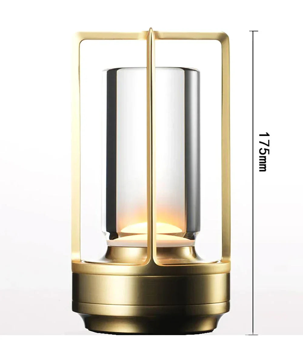 BowLift | Rechargeable Wireless LuxeGlow Table Lamp - Elegant Wireless Lamp for Every Mood