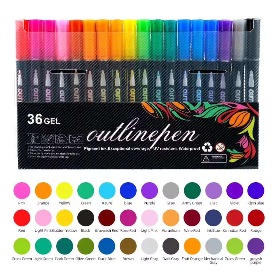 BowLift | SparkleMagic: Dual-Color Pens