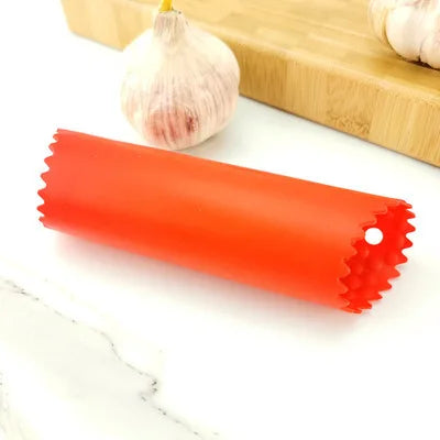 BowLift | GarliLoop Garlic Peeler | Silicone & Odorless | With Wave Structure | Dishwasher Safe
