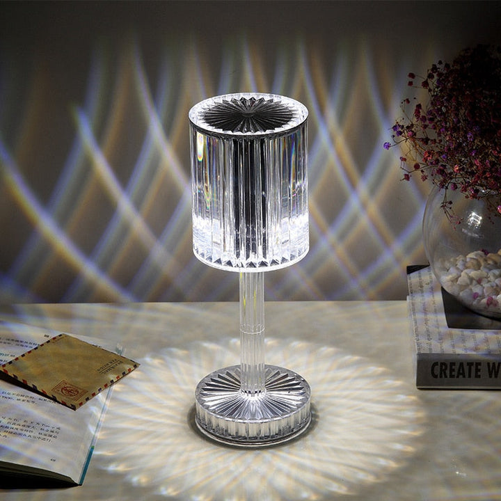 BowLift | Diamond Glow Acrylic Touch Table Night Lamp