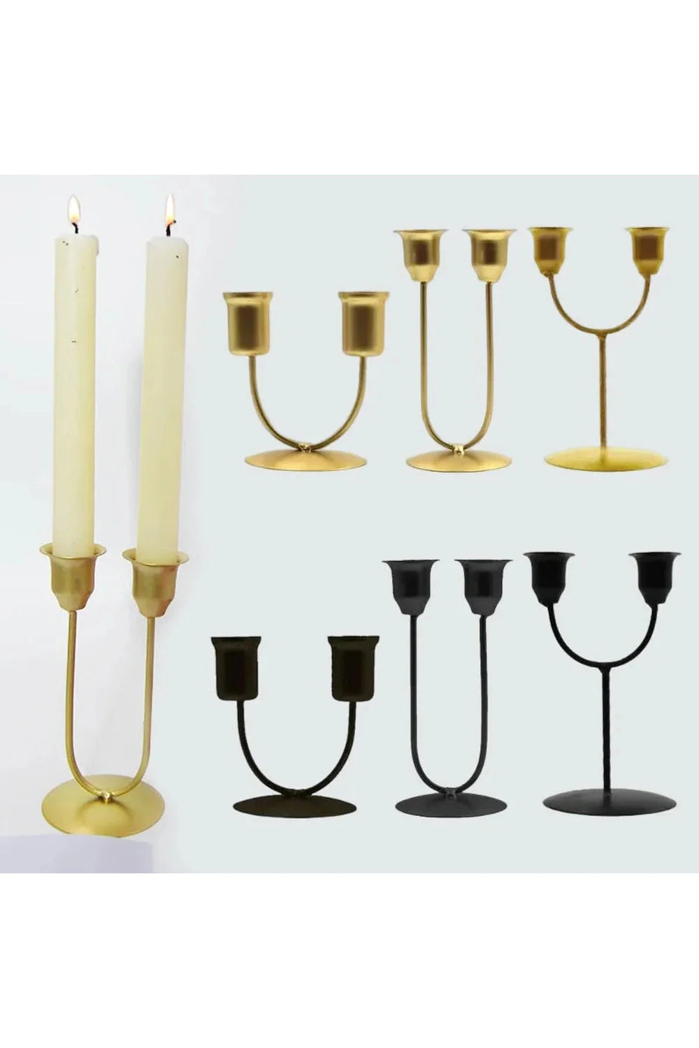 U-shaped candle holder | Bowlift