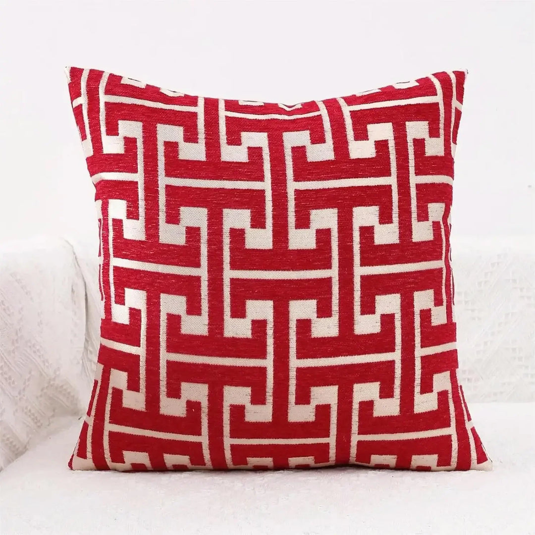BowLift | Embroidered Cushion without Filling for Sofa and Living Room