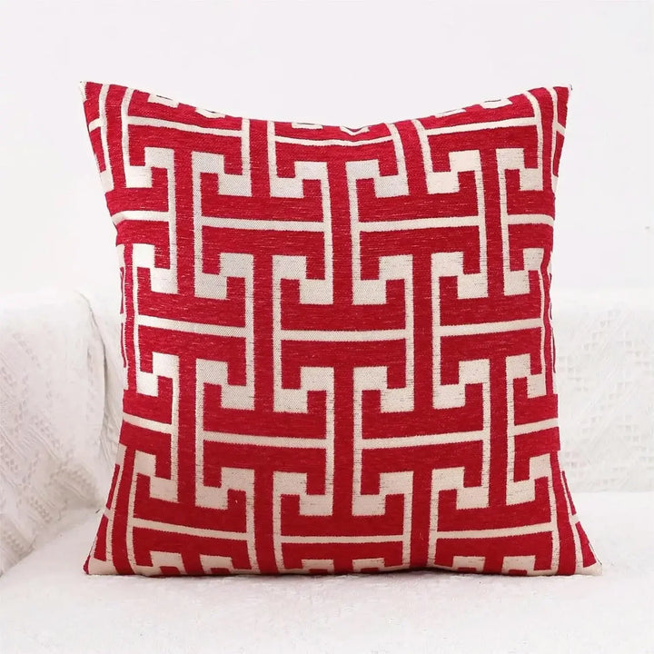 BowLift | Embroidered Cushion without Filling for Sofa and Living Room