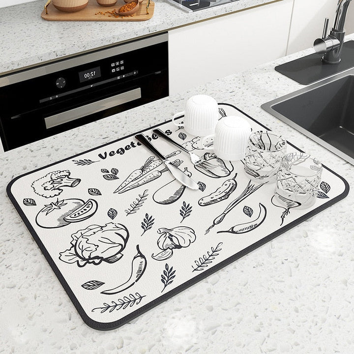 BowLift | Absorbmat Premium - The Perfect Kitchen Mat for Dry and Safe Dishes