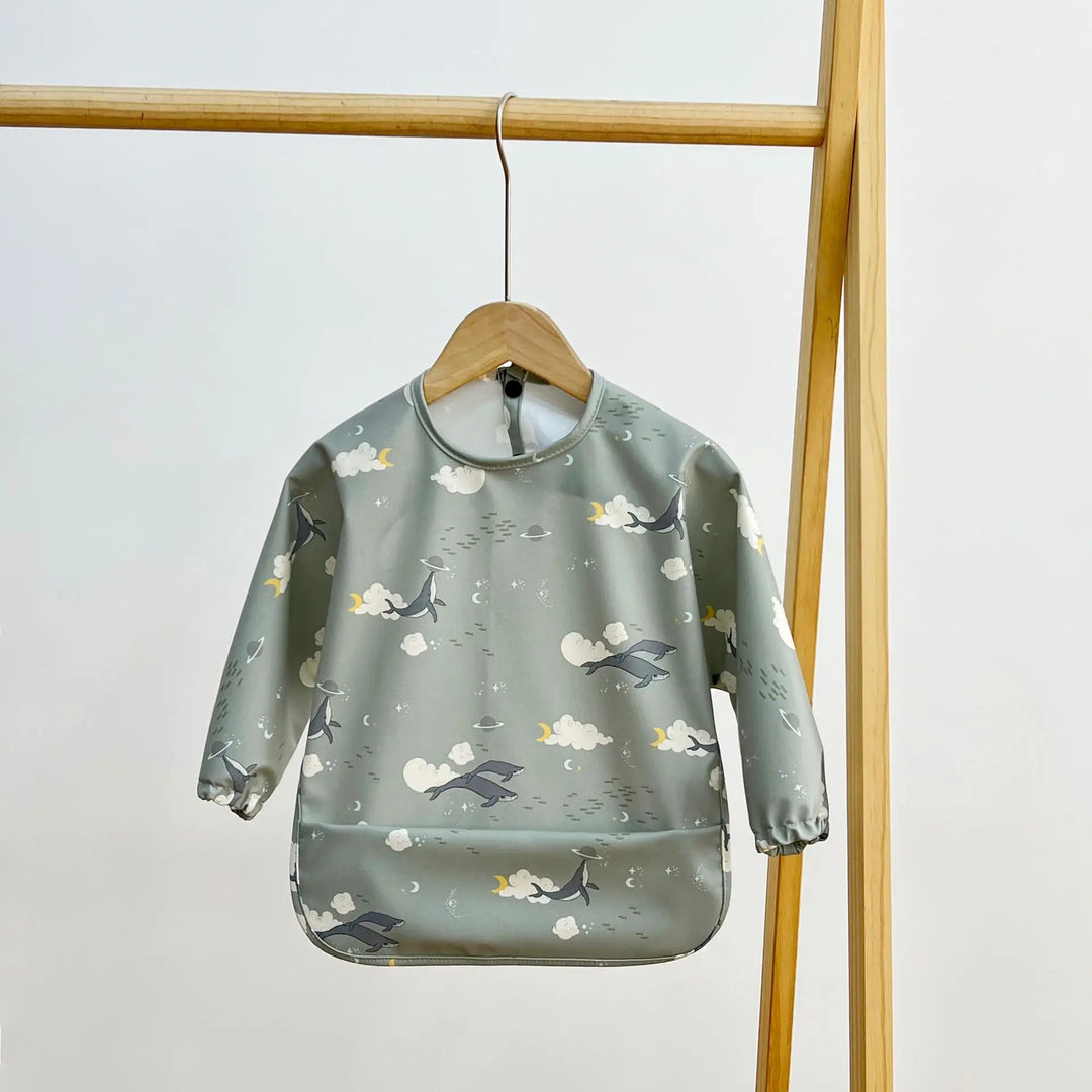 BowLift | Long-sleeve waterproof art apron for children