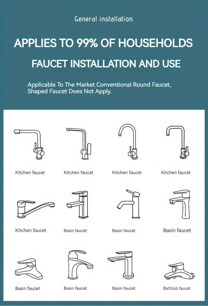 BowLift | Rotatable Multifunctional Extension Faucet