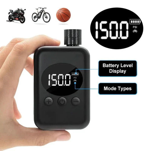 BowLift | Portable Mini Bike Pump with 150psi for MTB & Outdoor