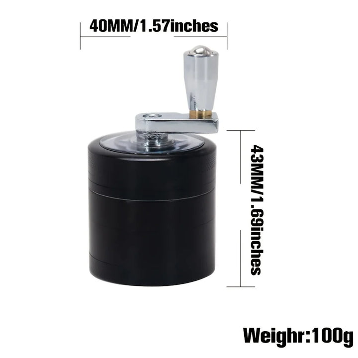 BowLift | Nut and Hard Spice Mill - Hand tool for grinding nutmeg, ginger, rock salt, and peppercorns