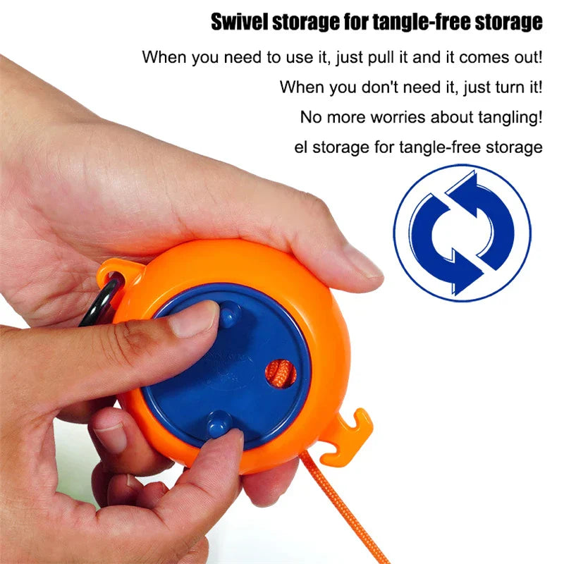Adjustable Retractable Portable Travel Friendly Clothesline | Bowlift