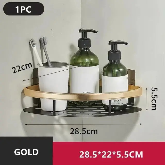 Shower shelf without drilling aluminum | Bowlift
