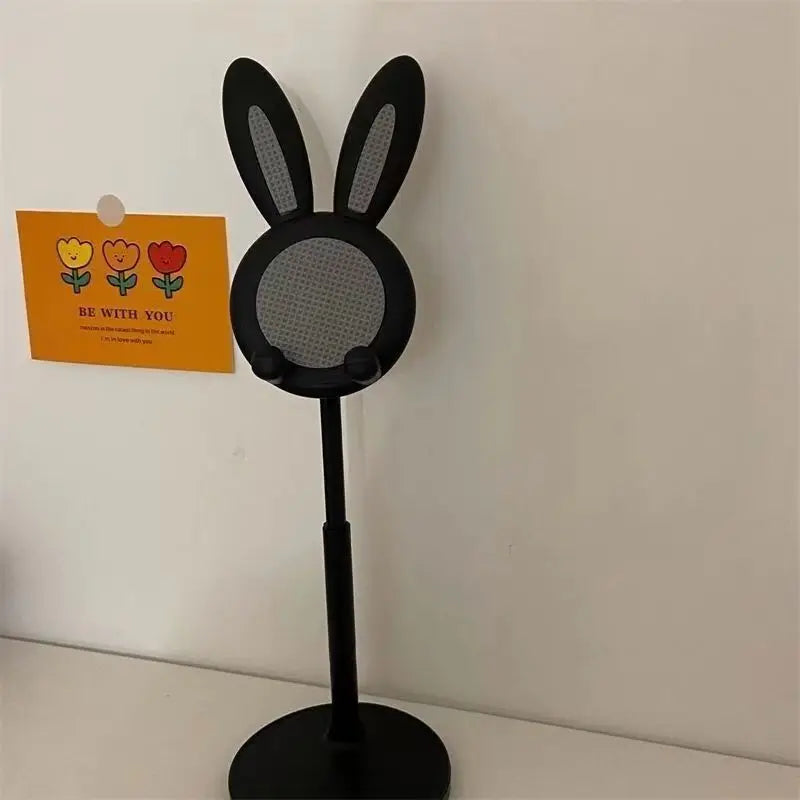 BowLift | BunnyDock Phone Holder | Height Adjustable & Tiltable | Soft-Touch Design | For Phone & Tablet