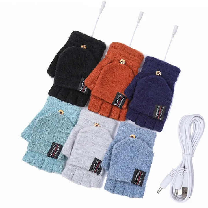 USB Rechargeable Warm Wave Heated Gloves | Bowlift