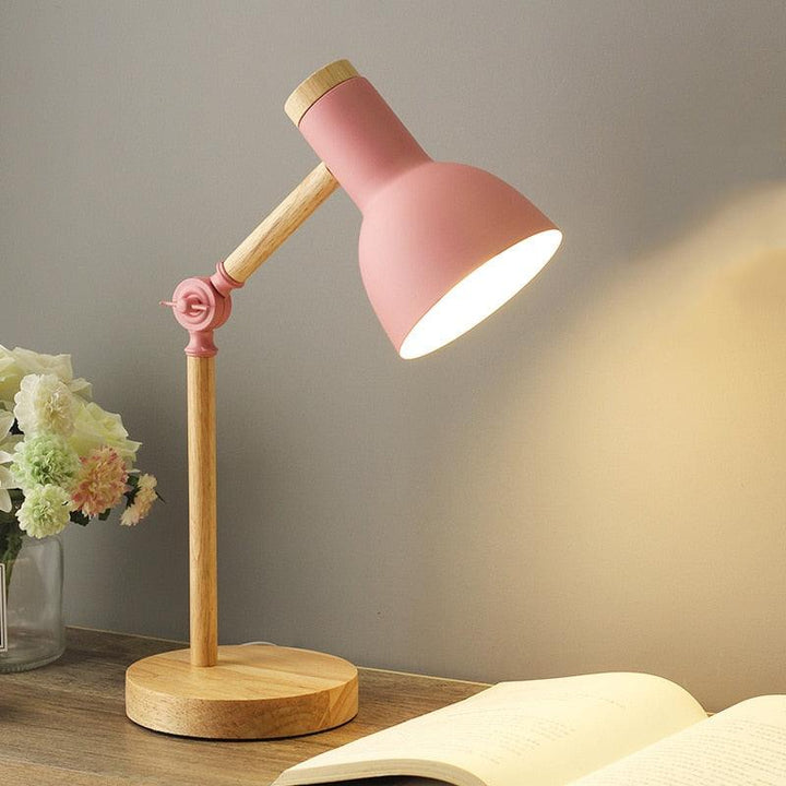 BowLift | Nordic Desk Lamp Made of Wood