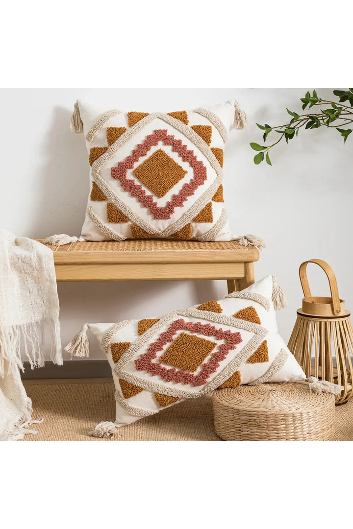 Color Boho Geometric Pillowcase | Bowlift