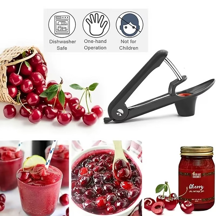 BowLift | Stainless Steel Cherry and Olive Pitter Tool