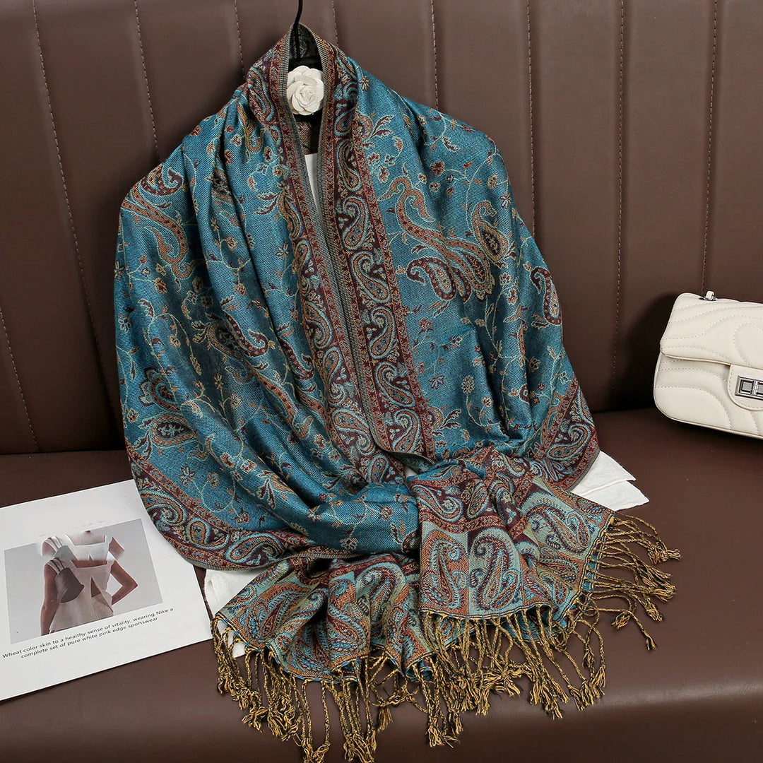 BowLift | Élégancea | Women's Scarf | Cashmere Feel | 70 × 190 cm | Luxury Print & Warm