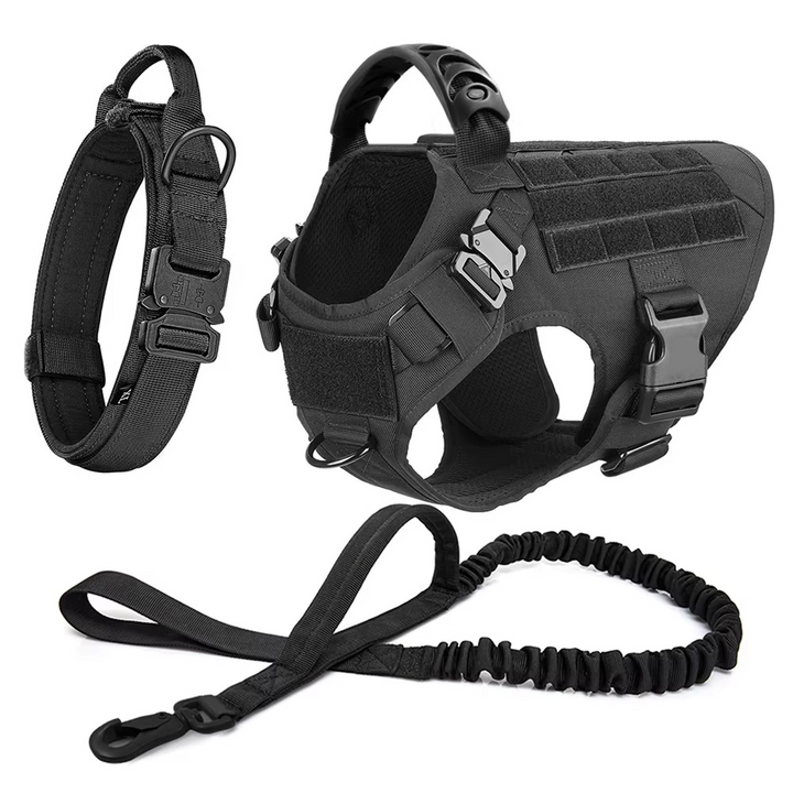 BowLift | Tactical Dog Harness and Leash Set for Medium and Large Dogs