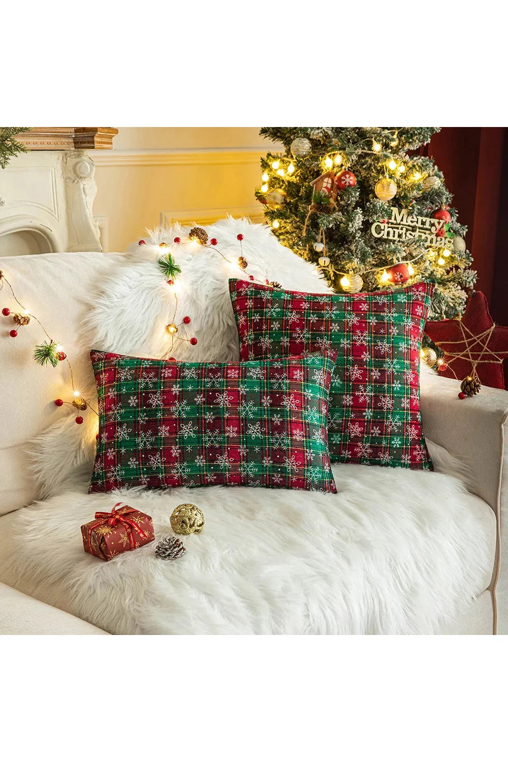 Plush Nordic Pillowcase | Bowlift