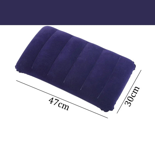 BowLift | Inflatable Travel Pillow 47x30 cm | Foldable & Lightweight | AirNest Outdoor Air Cushion for Camping & Air Travel