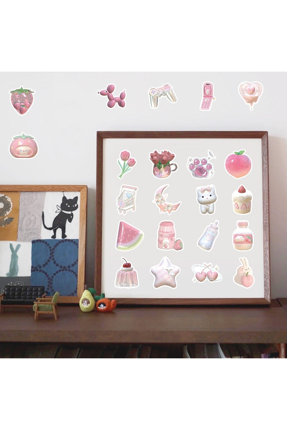Pink Dream Creative Sticker | Bowlift
