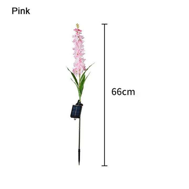 BowLift | Soft Pink Glow Solar LED Flower Garden Light