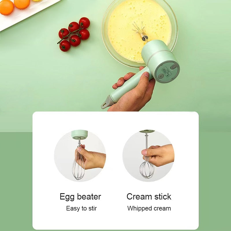 BowLift | 2in1 Electric Mix Master Handheld Frother