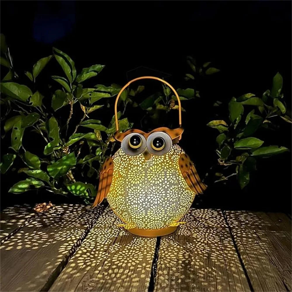 BowLift | SolaZoo Animal Lantern | Solar Light for Outdoors | Handmade & Weatherproof | With Battery & Twilight Sensor