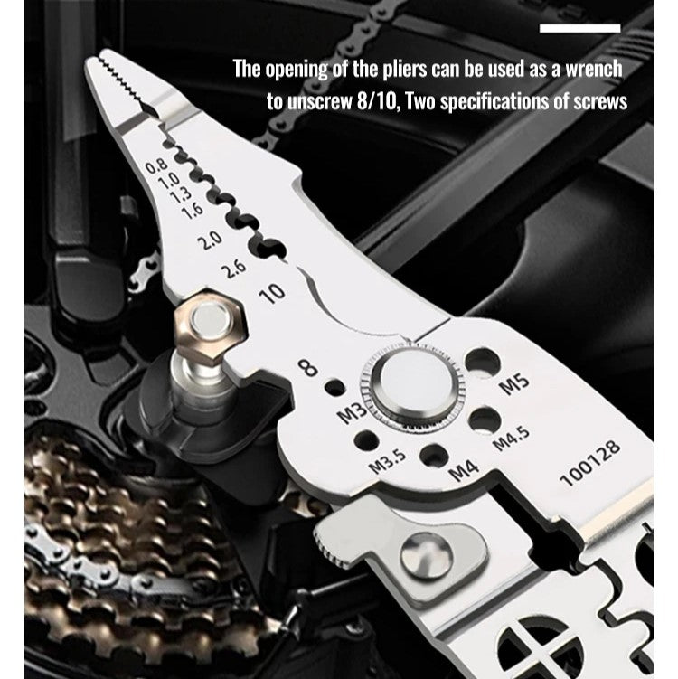 Wire Stripper AdjustaBowlifte Crimper Automatic CaBowlifte Cutter Tool | Bowlift