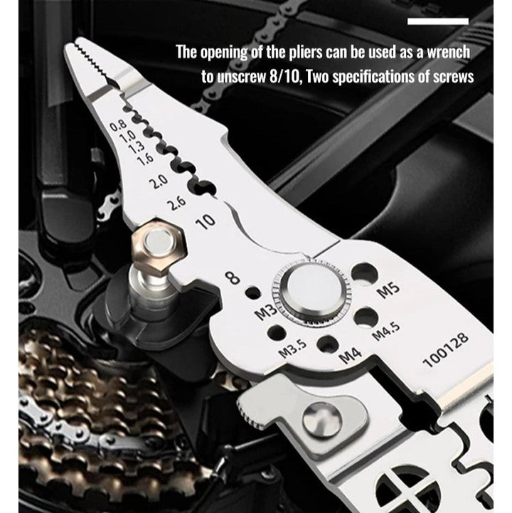 Wire Stripper AdjustaBowlifte Crimper Automatic CaBowlifte Cutter Tool | Bowlift