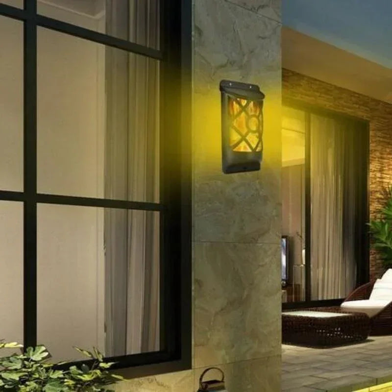 BowLift | FlameGlow – Solar Torch with LED Flame Effect