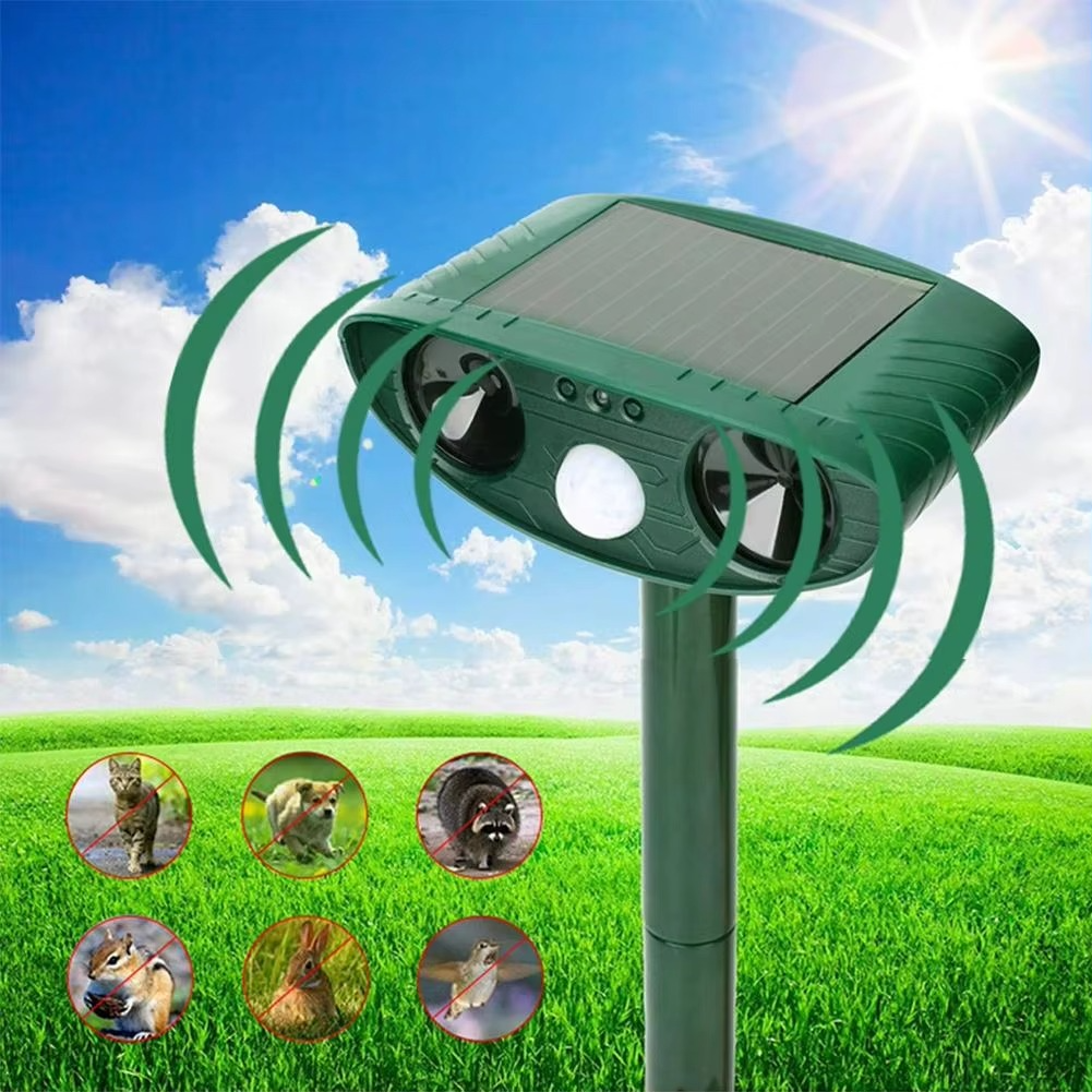 BowLift | Solar-Powered Ultrasonic Animal Repellent for Gardens and Yards