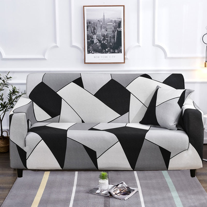 Modern Non-slip Colorful Elastic Sofa Cover | Bowlift