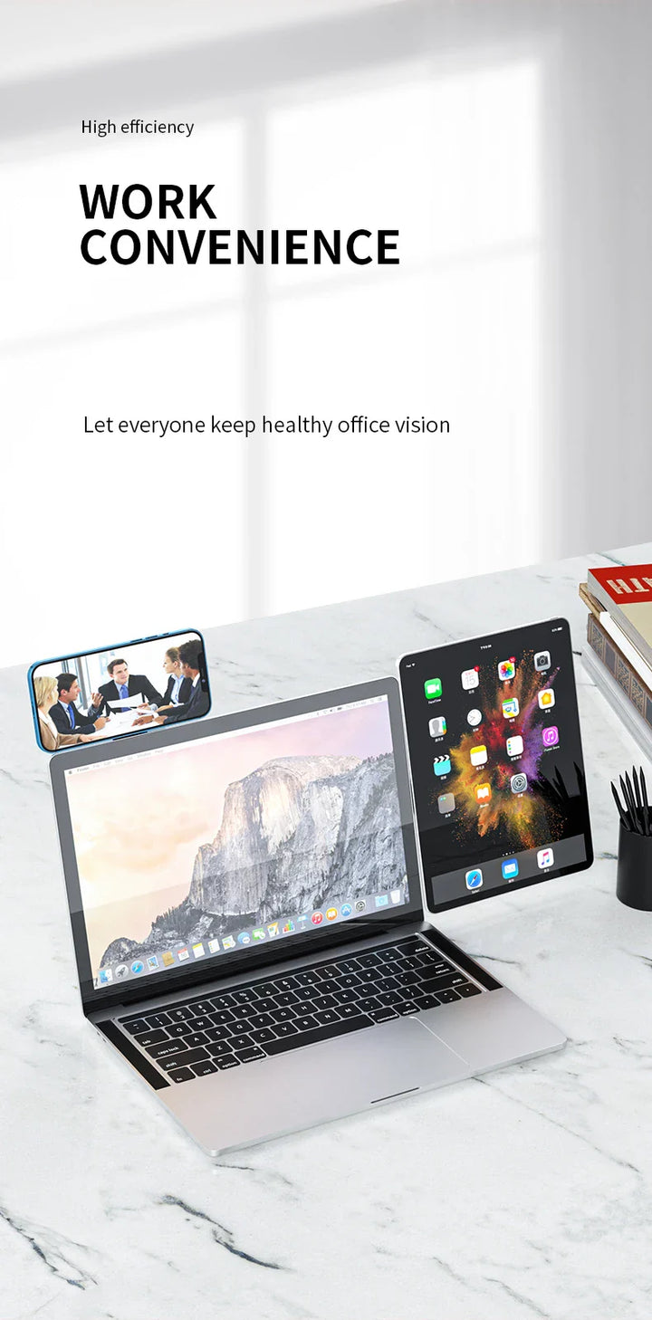 BowLift | Magnetic Laptop Phone Holder